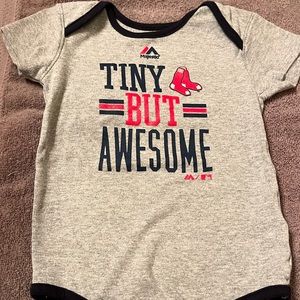 Red Sox cotton onesie